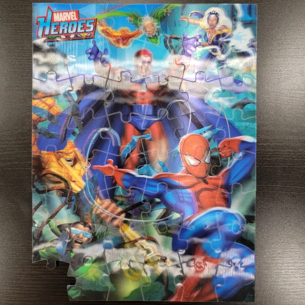 Marvel Heroes Super 3D 47pc Jigsaw Puzzle